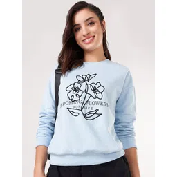 Honey by Pantaloons Women Cotton Casual Solid Sweatshirt-picture-40