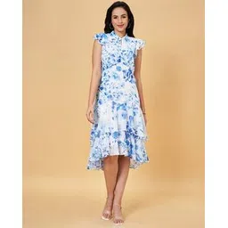 honey by pantaloons Women Floral Fit and Flare Dress-picture-13