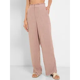 Honey by Pantaloons Women Mid Rise Regular Trousers-picture-24