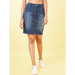 Honey by Pantaloons Women Printed Mini Skirt-picture-10