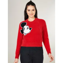 Honey by Pantaloons Women Printed Round Neck Pullover-picture-42