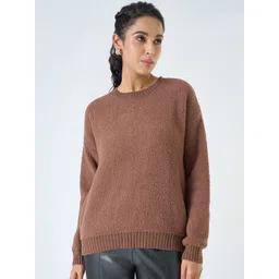 Honey by Pantaloons Women Pullover with Fuzzy Detail-picture-43