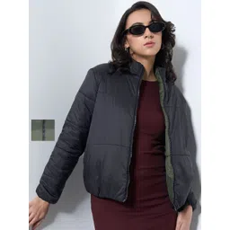 Honey by Pantaloons Women Reversible Puffer Jacket-picture-29