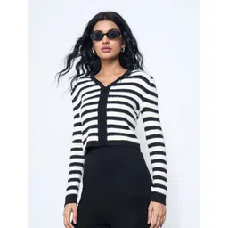 Honey by Pantaloons Women Striped Long Sleeves Fashion-picture-21