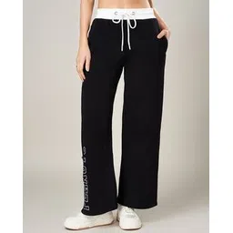 honey by pantaloons Women Typographic Track Pants-picture-12