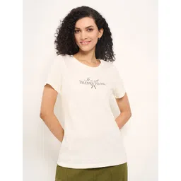 Honey by Pantaloons Women Typography Printed Cotton Top-picture-27