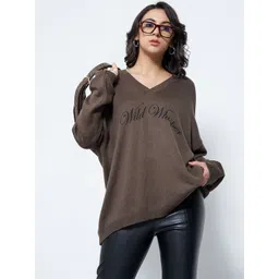 Honey by Pantaloons Women Typography Pullover-picture-38
