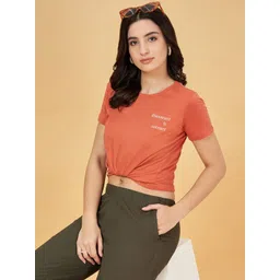 Honey by Pantaloons Women Typography T-shirt-picture-27