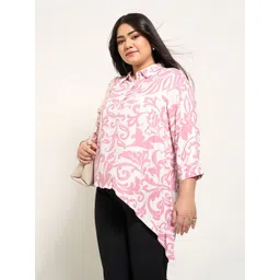 Honey Curvytude by Pantaloons Print three-quarter Top-picture-24