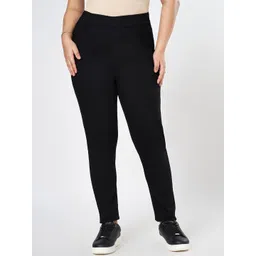 Honey Curvytude by Pantaloons Women Skinny Fit High-Rise Plus Size Jeans-picture-30