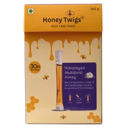 Honey Twigs 100% Natural & Pure Honey Single Serves | Himalayan Honey 240g Pack | Ethically sourced | 30 Sachets for on-the-go energy | Enhanced immunity | Mess-Free Honey-picture-15
