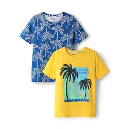 Honeyhap Boys Pack Of 2 Cotton Knit T-Shirts-picture-10