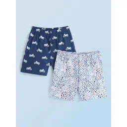Honeyhap Boys Pack Of 2 Printed Outdoor Shorts-picture-32