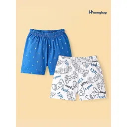 Honeyhap Boys Pack Of 2 Printed Pure Cotton Boxers 19483770-picture-22