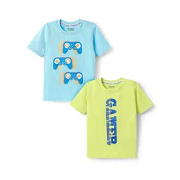 Honeyhap Boys Pack Of 2 Printed T-shirt-picture-19
