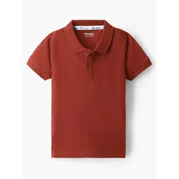 Honeyhap Boys Polo Collar Pure Cotton T-shirt-picture-28