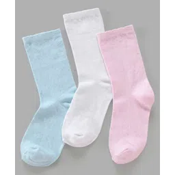 Honeyhap Premium Mid Calf Length Bamboo Socks Pack of 3 - Multicolor-picture-10