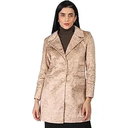 honnete Casual Regular Fit Single Breasted Solid Trench Coat For Women With Closure Type of Button Warm Coat-picture-18