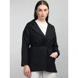 HONNETE Notched Lapel Collar Coats-picture-19