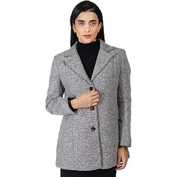 honnete Single Breasted Regular Fit Solid Winter Trench Coat For Women-picture-41