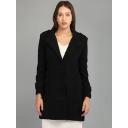 HONNETE Women Regular Fit Single Breasted Winter Coat-picture-13