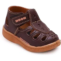hooh-now comfort in fashion HOOH Kids Lightweight Leather Chu Chu Sound Walking Shoes and Sandals for 0 Months to 2.5 Years of Baby Boys and Baby Girls-picture-56