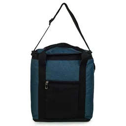 HOOM Office Lunch Bag with Met pet Aluminum Insulation- 13Litre -Blue Melange-picture-28