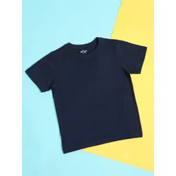 Hoop Boys Round Neck Cotton T-shirt-picture-48