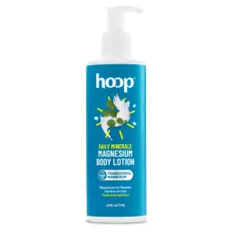 hoop Magnesium Daily Body Lotion Topical Magnesium Supplement For Recovery With Bamboo Oil image 1