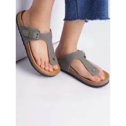 Hooves Women Open Toe Flats-picture-14