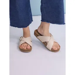 Hooves Women Open Toe Flats-picture-13