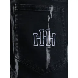 HOP HEAD Men Classic Straight Fit Light Fade Jeans image 2