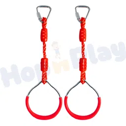 hop n play Kids Hanging Gymnastic Fitness Rings Set - Indoor & Outdoor-picture-15