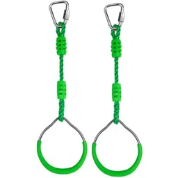 hop n play Kids Hanging Gymnastic Fitness Rings Set - Indoor & Outdoor-picture-14