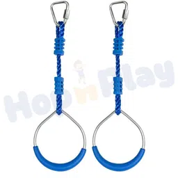 hop n play Kids Hanging Gymnastic Fitness Rings Set - Indoor & Outdoor-picture-16