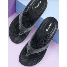 HOPPA Women's Black Thongs-picture-34