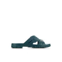 HOPPA Women's Bottle Green Cross Strap Sandals-picture-39
