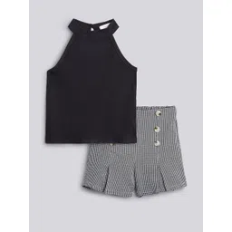 hopscotch 2-Pc Houndstooth Blouse & Shorts-picture-51