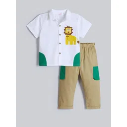 hopscotch 2-Pc Pure Cotton Shirt & Pant-picture-39