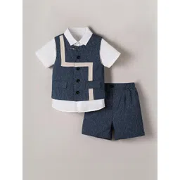 hopscotch 3-Pc Dapper Chambray Formal Set-picture-13