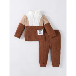 Hopscotch Boys 2-Pc Colorblock Sweatshirt & Joggers-picture-17