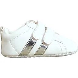 hopscotch Boys and Girls PU Stripe Applique Booties-picture-13