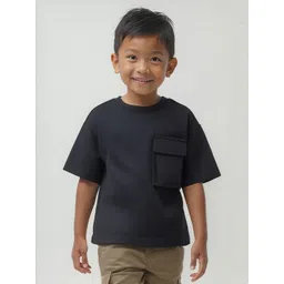 Hopscotch Boys Black T-shirt-picture-28