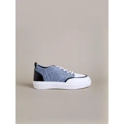 Hopscotch Boys Blue PU Sneakers-picture-14