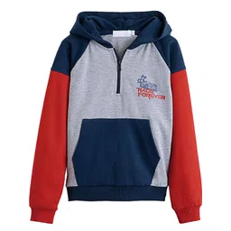 Hopscotch Boys Colourblocked Hooded Sweatshirt-image-44