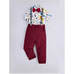 Hopscotch Boys Cotton Blend Printed Clothing Set-picture-35