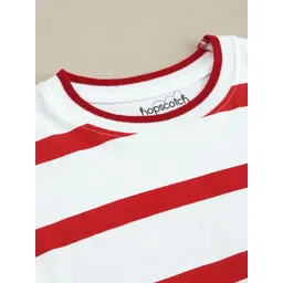 Hopscotch Boys Cotton Striped T-shirt-picture-17