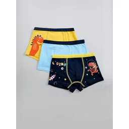 Hopscotch Boys Pack Of 2 Cotton Printed Boxers-picture-26