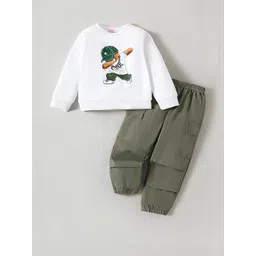 Hopscotch Boys Polyester Printed Clothing Set-picture-29