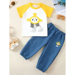 Hopscotch Boys Polyester Solid Clothing Set-picture-37